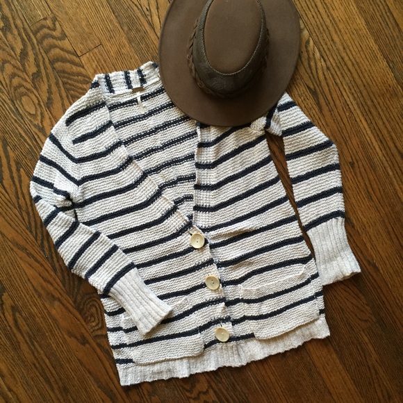 Free People Sweaters - Free People striped knit cardigan