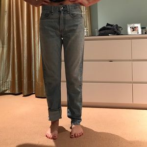 Rag and bone size 26 light denim