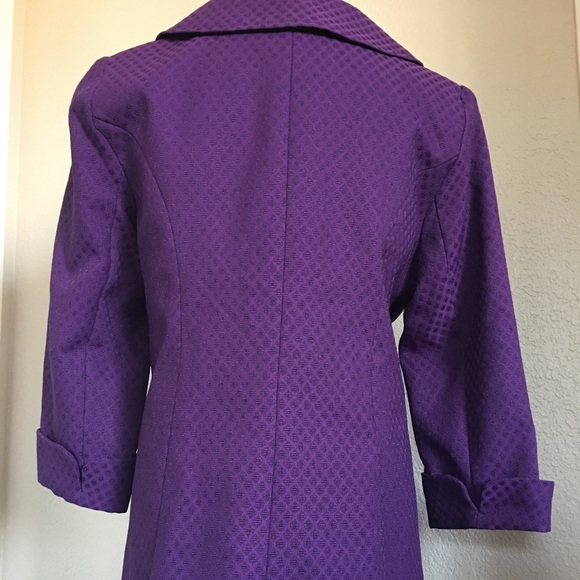 Deep purple jacket - Picture 3 of 4