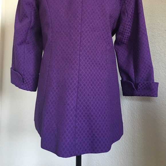 Deep purple jacket - Picture 4 of 4