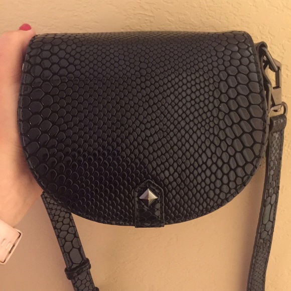 Rebecca Minkoff mini Mac cross body, navy - Picture 3 of 3