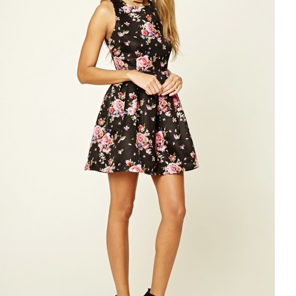 🌺TODAY ONLY🌺 Floral Print A-Line Dress - Picture 4 of 4