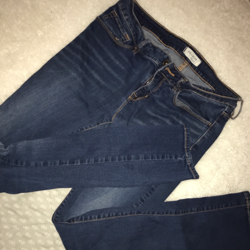 Bull Head Dark Wash Skinnies