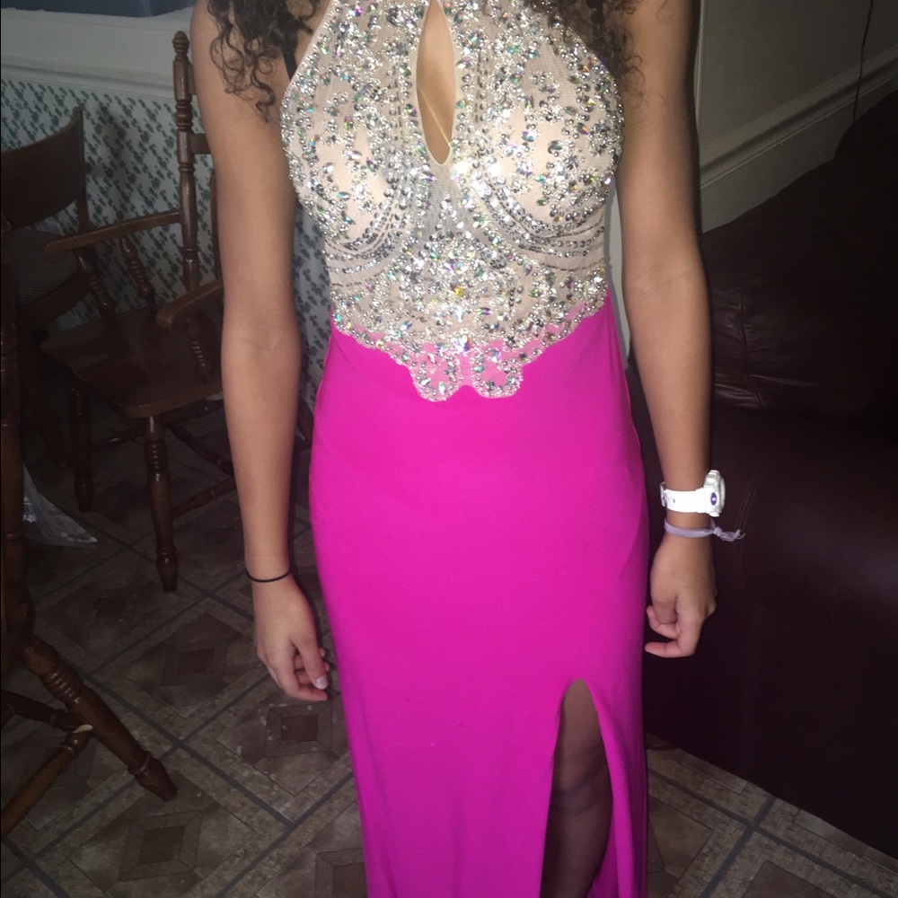 Prom Dress with slit