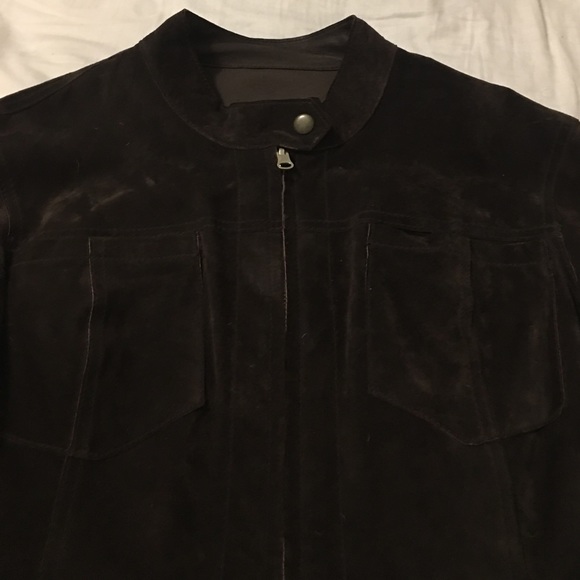Barneys CoOp brown suede jacket❤️️❤️️ - Picture 1 of 4