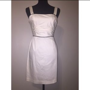 White House Black Market Sheath White Dress