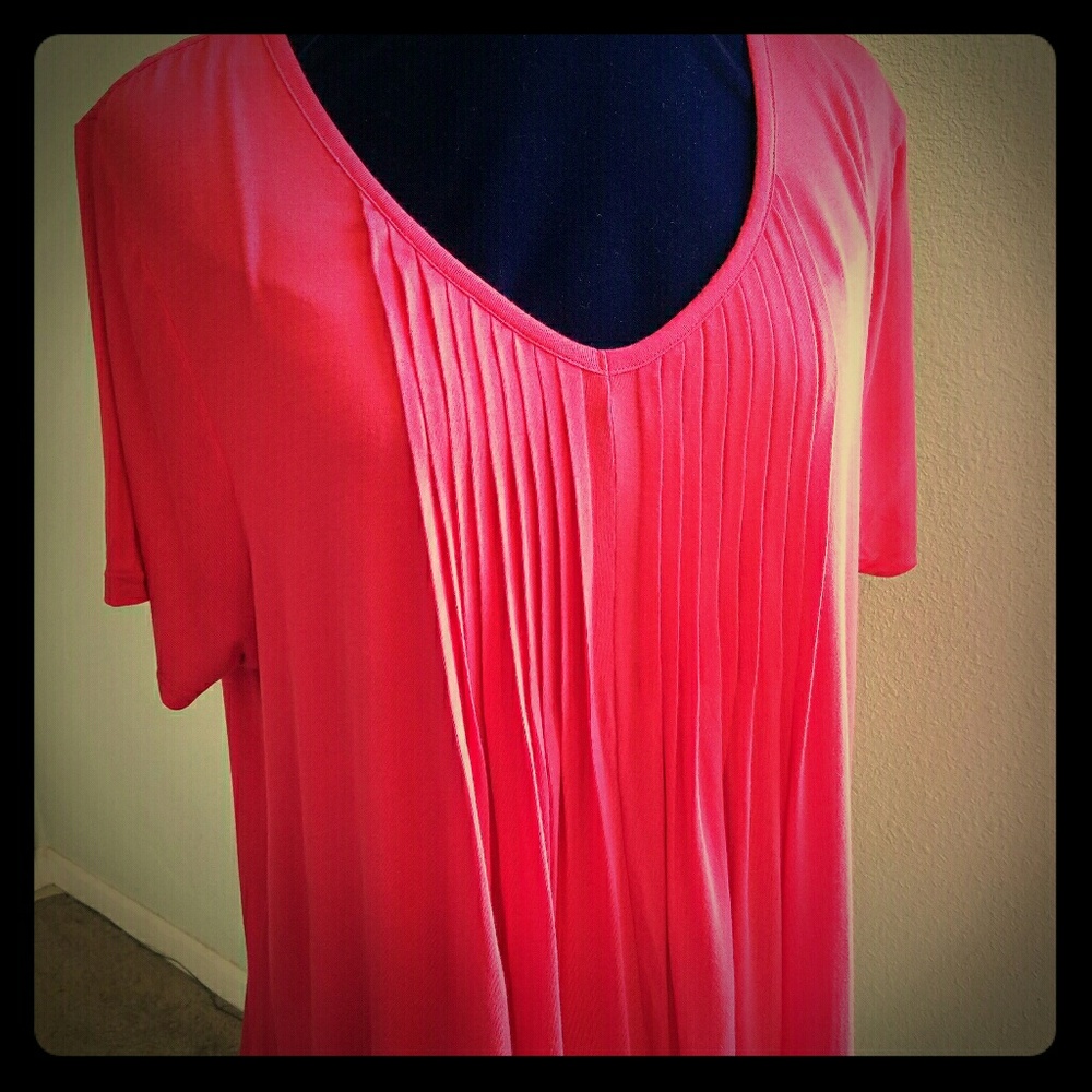 🎉Host Pick🎉 American Rag Pintuck Top Size 3X NWT
