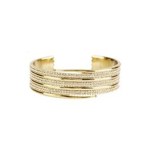LUV AJ PAVE COIL BANGLE -NEW