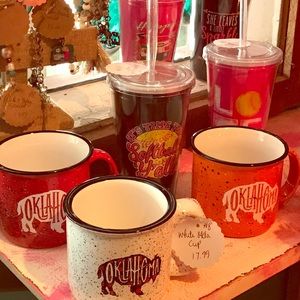 Oklahoma ceramic cups