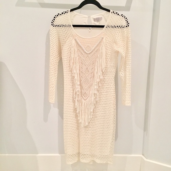 1.State Mesh Overlay Dress - Picture 3 of 5