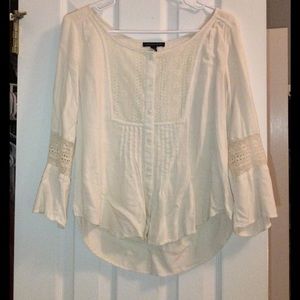 American Eagle White Blouse