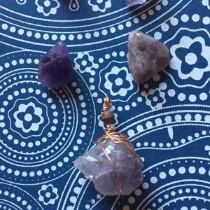 🥀Sold🥀Amethyst wire wrapped
