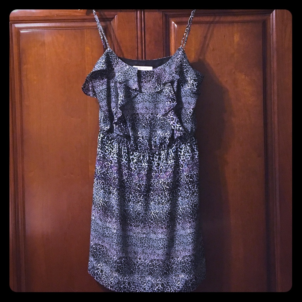 💜BCBG Generation animal print dress.