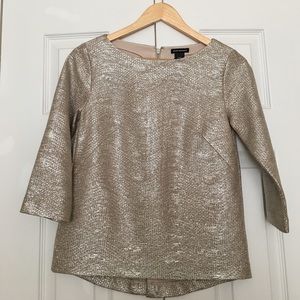 Pre-owed Club Monaco gold top
