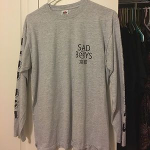 A SAD BOYS 2001 shirt