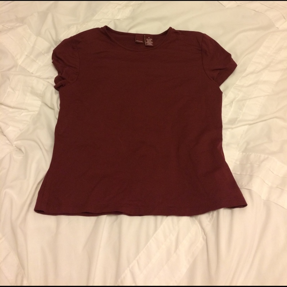 Maroon T-shirt