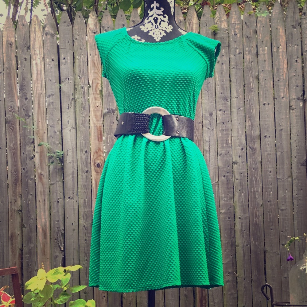 St Paddy's Kelly Green Versatile Dress