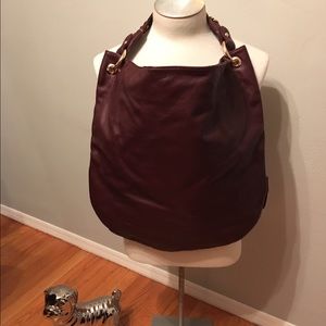 Dark plum/burgundy purse