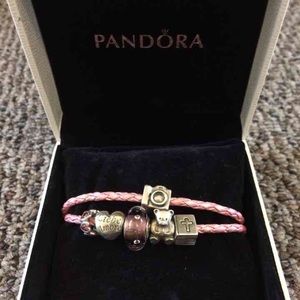 Pandora Bracelet and Charms