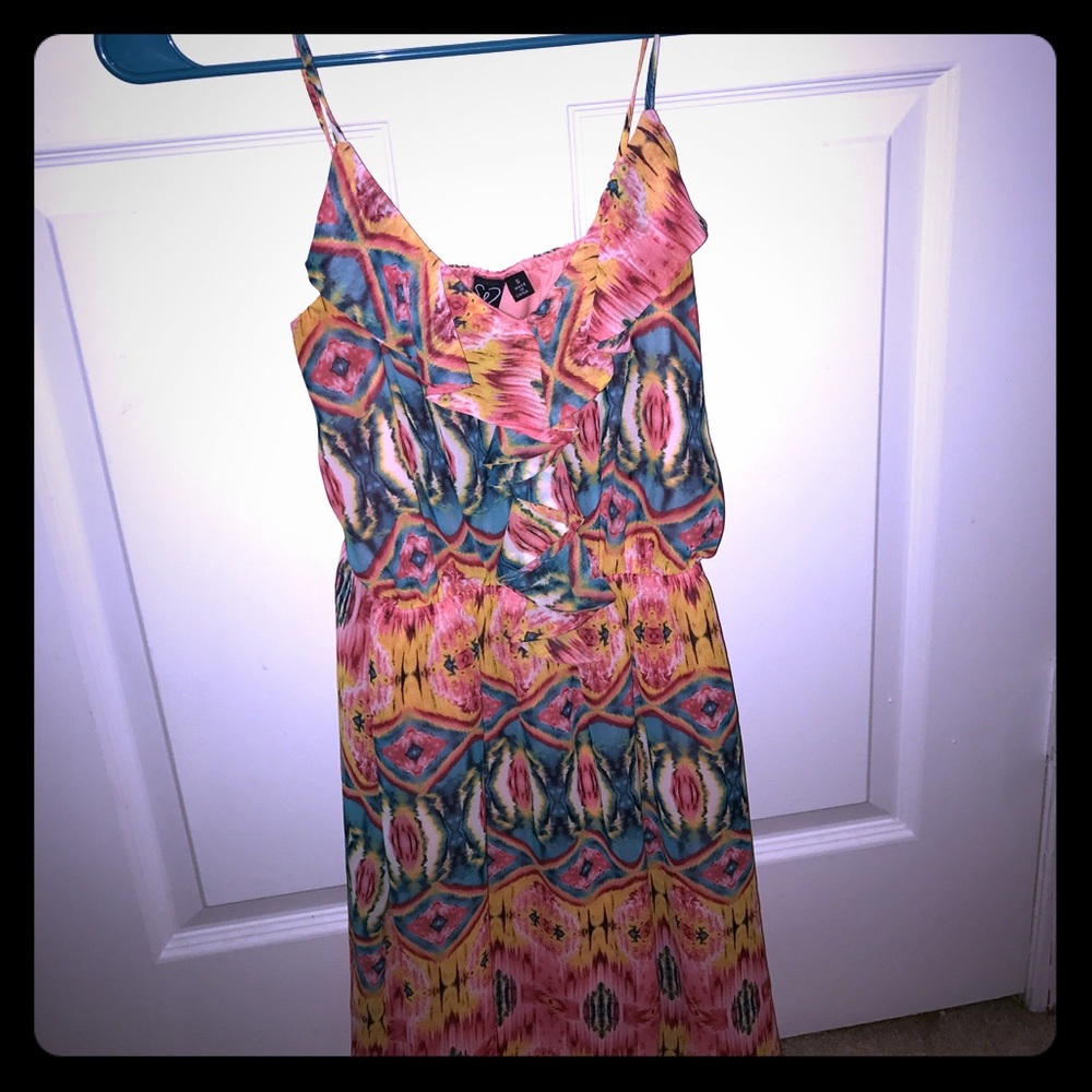 Spaghetti strap summer dress