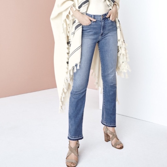 Frame Denim - Frame Le High Straight High Rise Crop Jeans