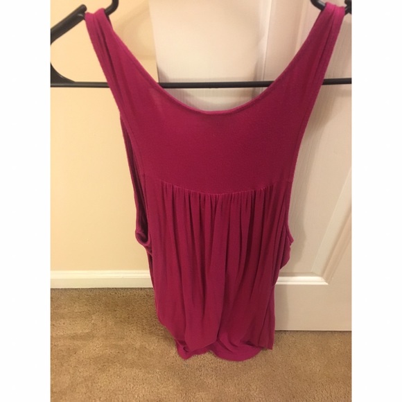 Mossimo pink cotton tank top - Picture 2 of 2