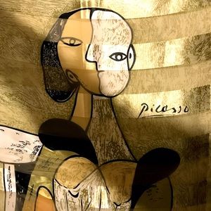 Picasso silk scarf