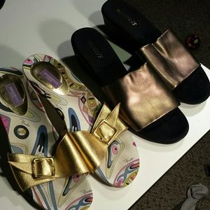 Gold summer sandals SOLD OUT