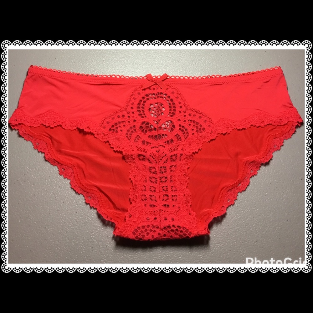 ❤Victoria's Secret Crochet Lace Hiphugger Panty ❤