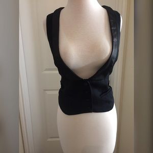 Gap black vest in a size medium