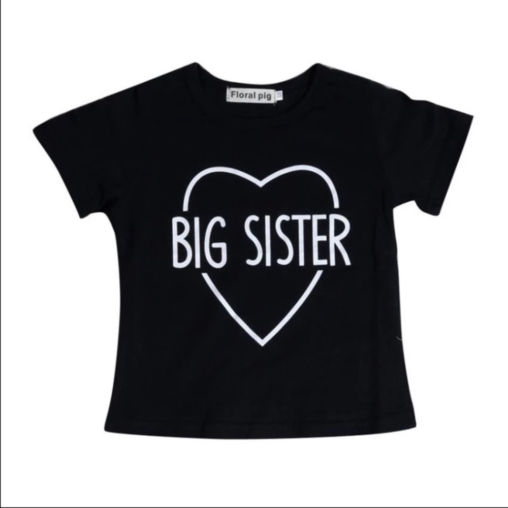 Toddler - Big sister tee shirt - New