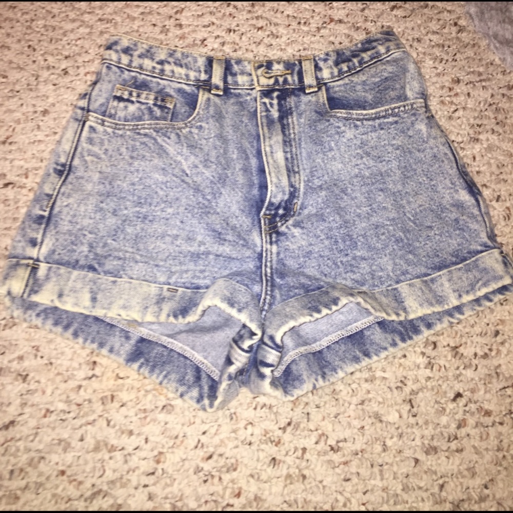 American Apparel high waisted shorts