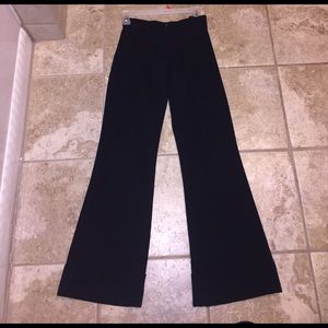 Wide leg Express black pants size 1/2short