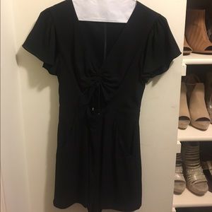 Cut out front tie romper!