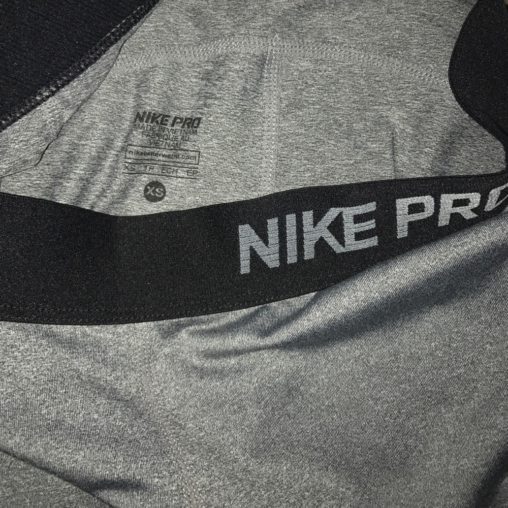 Grey nike yoga pants