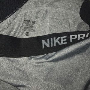 Grey nike yoga pants