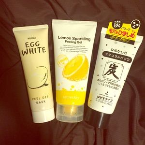 Face peels and scrub