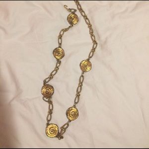 Gold SeaShell Link Belt