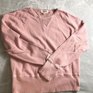 Madewell pink sweater