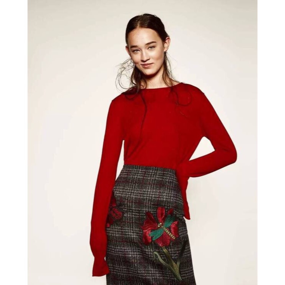 Zara midi skirt