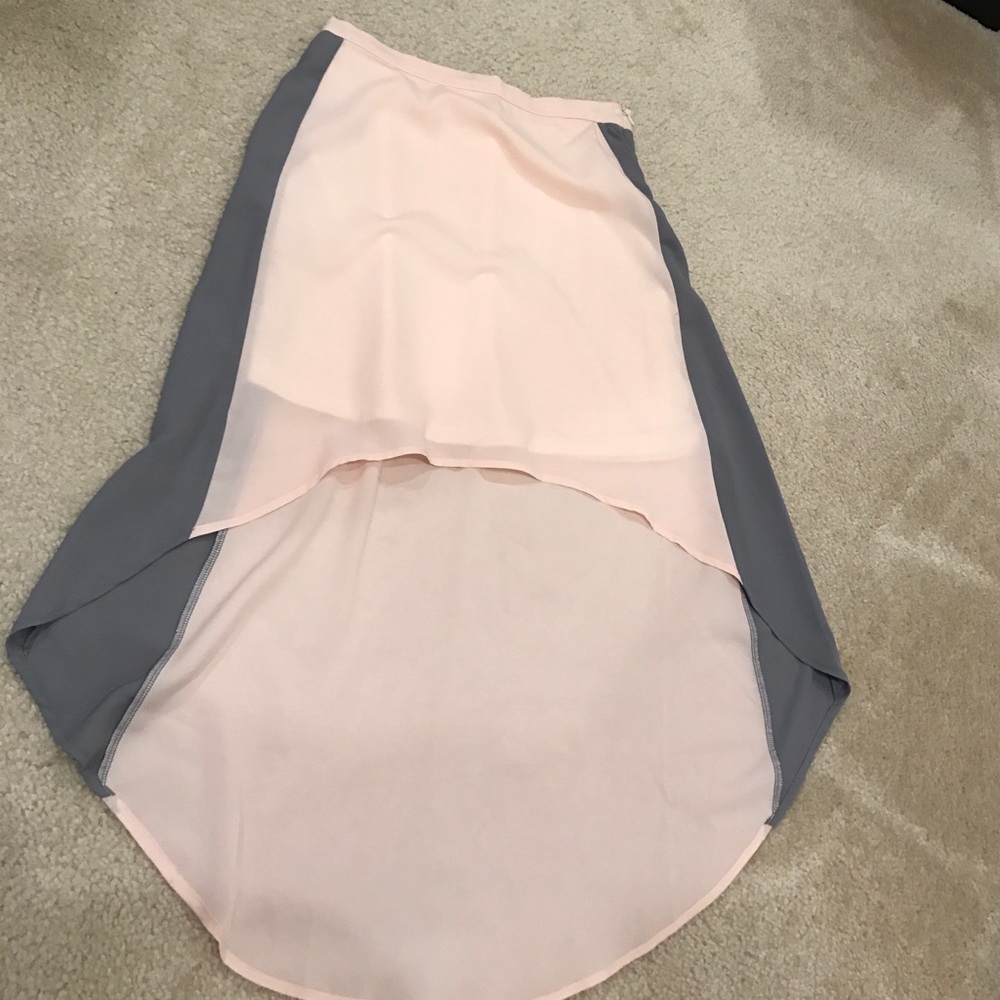 High-Low skirt from F21 (SZ: S)