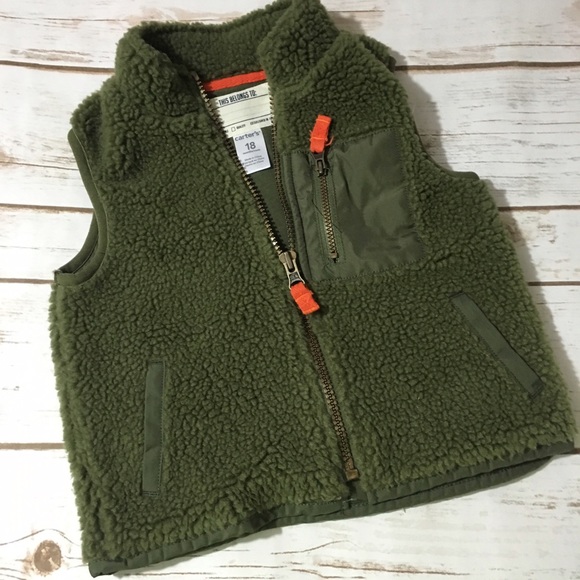 Carter's Other - Carters fleece vest