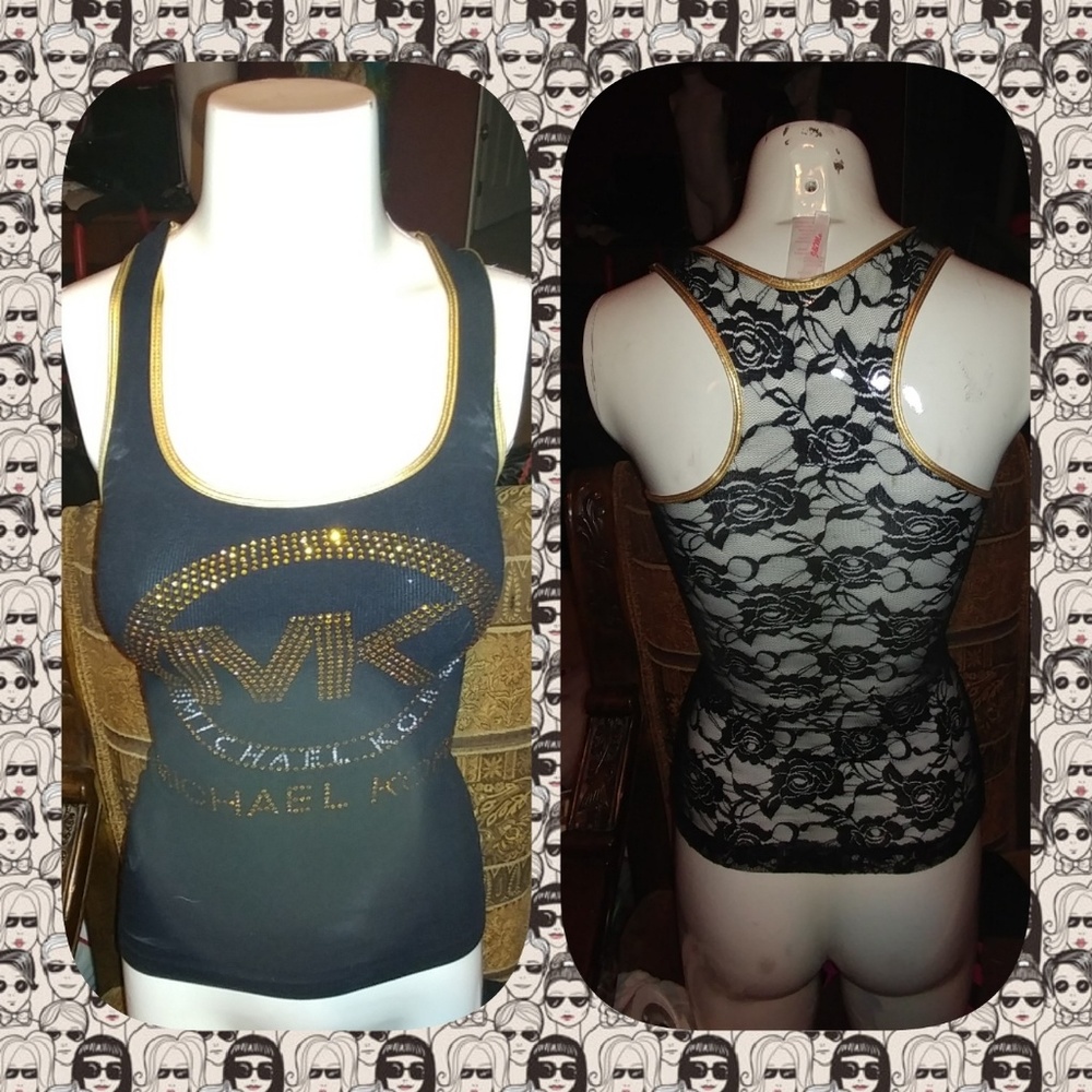 MK logo tank top♣🔆  one size
