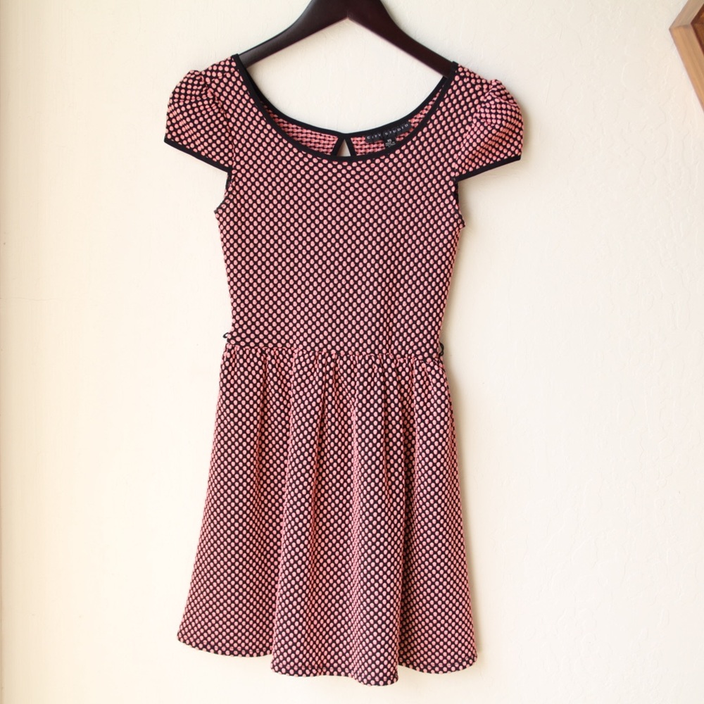 Adorable Short Polkadot Dress