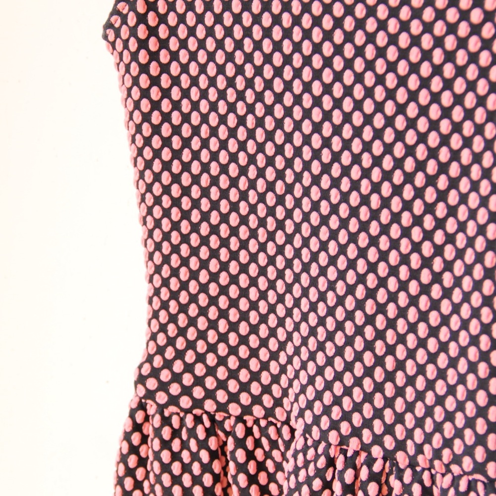 Adorable Short Polkadot Dress - Picture 3 of 3