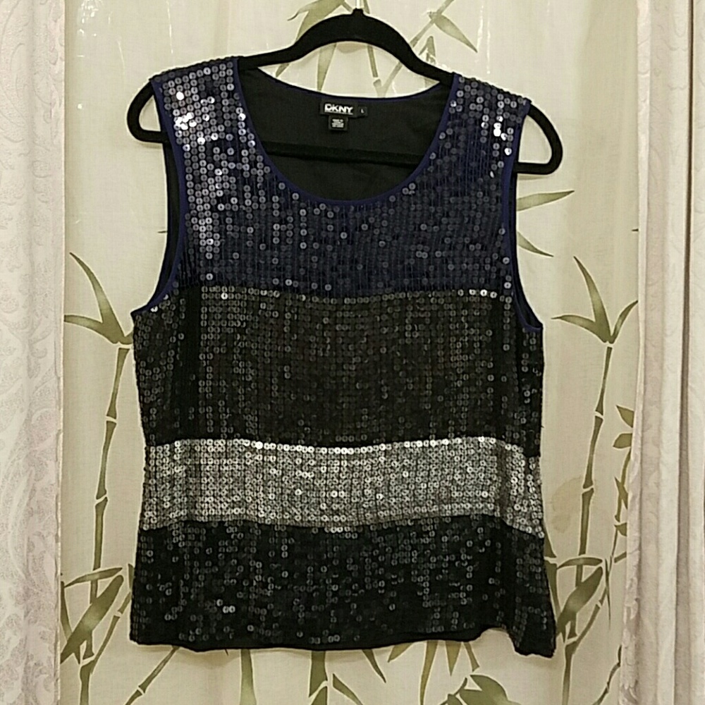 DKNY sequence blouse
