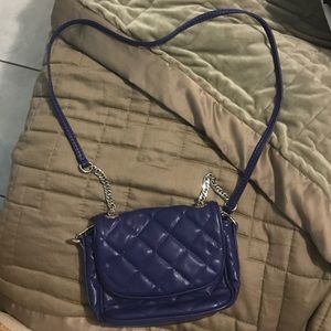 Electric blue small over shoulder hand bag 🙆🏻