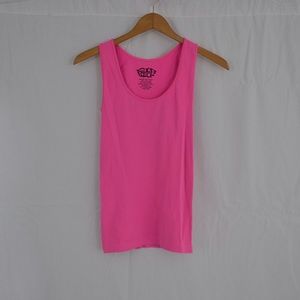 Neon Pink Stretchy Tank Top