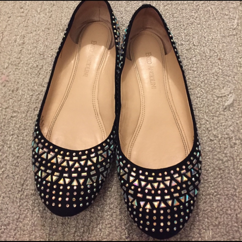 Bedazzled shoes