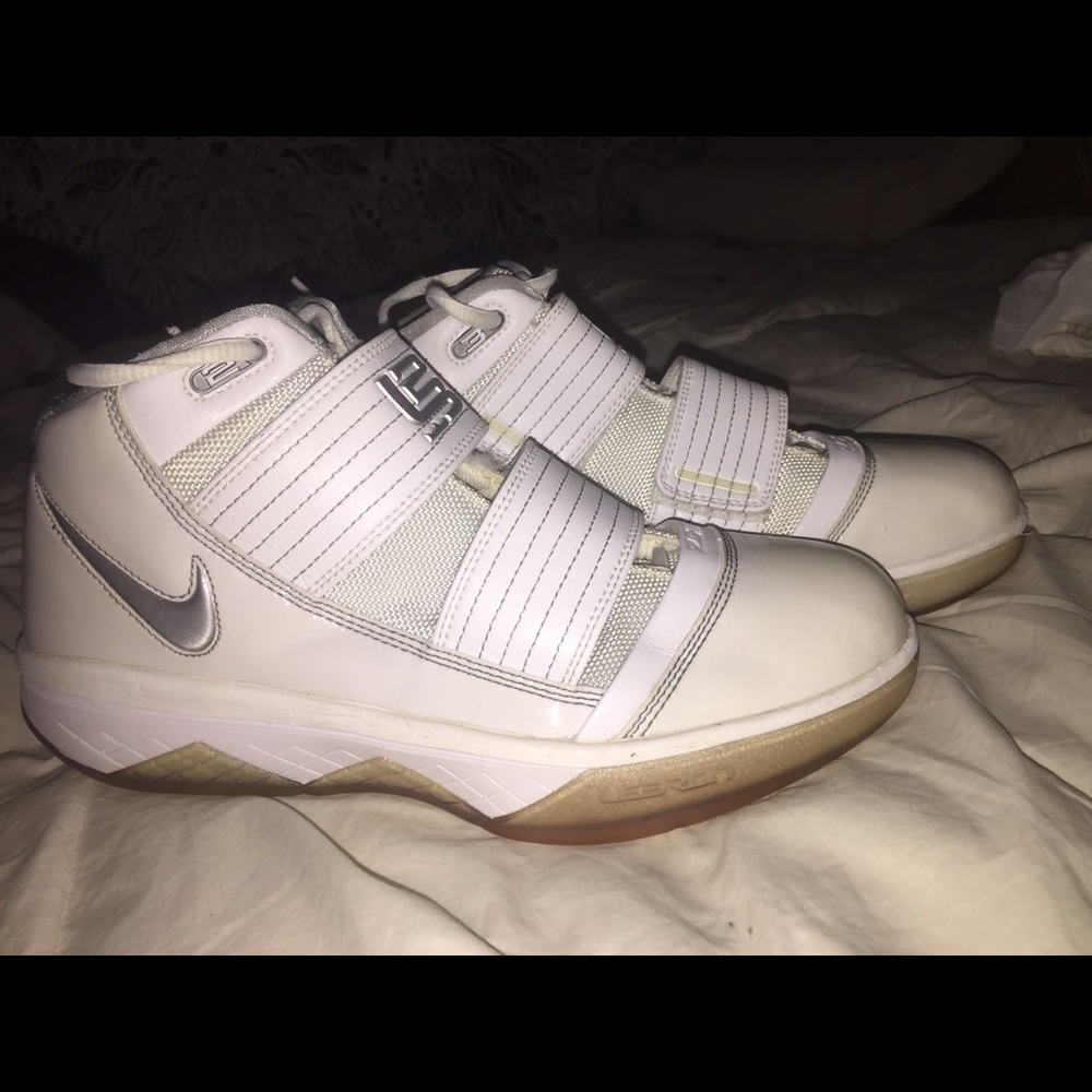 White womens Lebrons